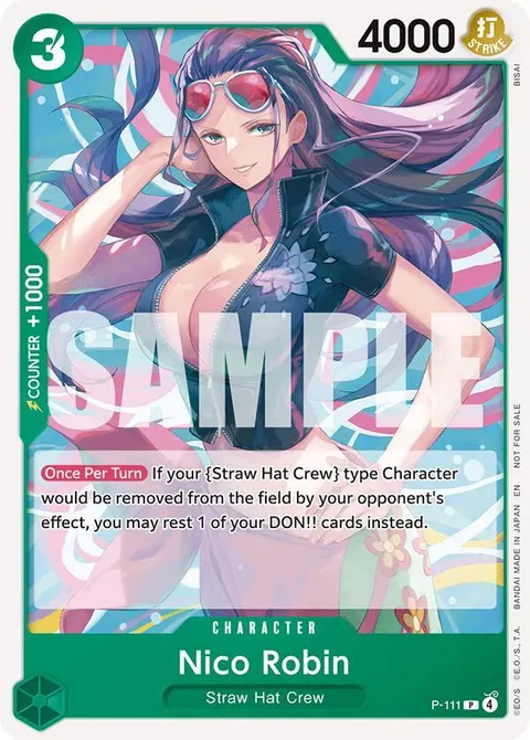 One Piece Promotion Cards printing