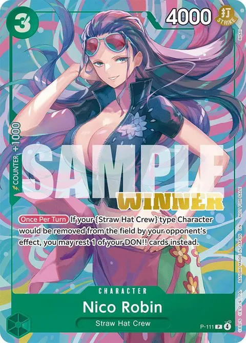 One Piece Promotion Cards printing