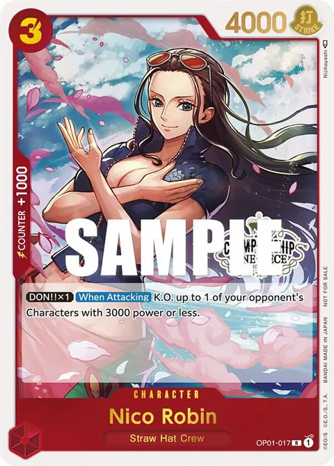 One Piece Promotion Cards printing