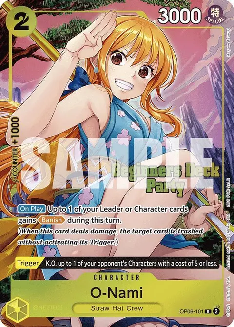One Piece Promotion Cards printing