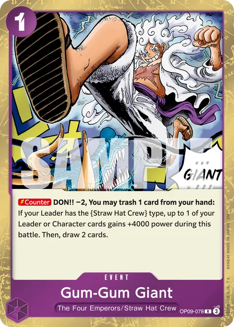 Gum-Gum Giant (OP09-078_r1)