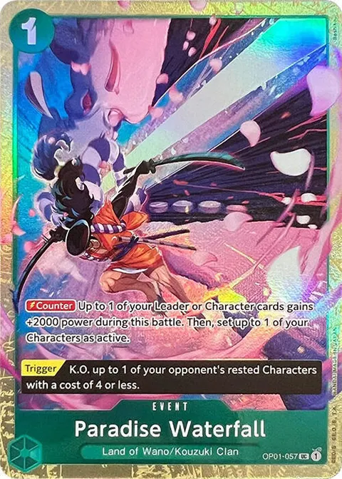 One Piece Promotion Cards printing