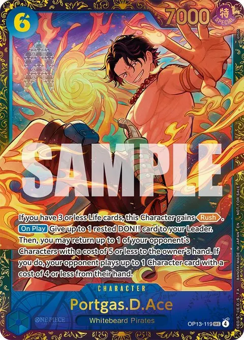 One Piece Promotion Cards printing