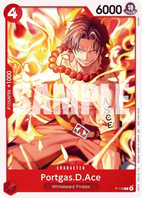One Piece Promotion Cards printing