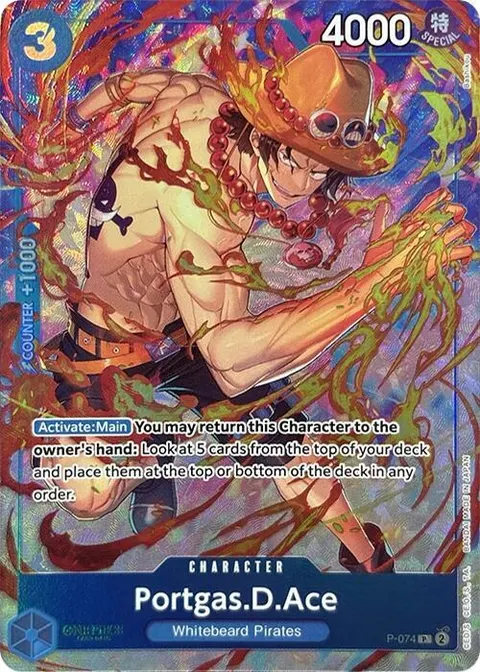 One Piece Promotion Cards printing