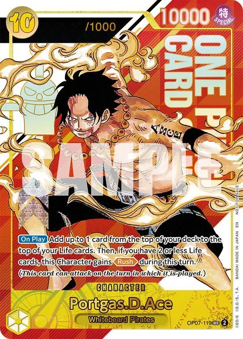 One Piece Promotion Cards printing