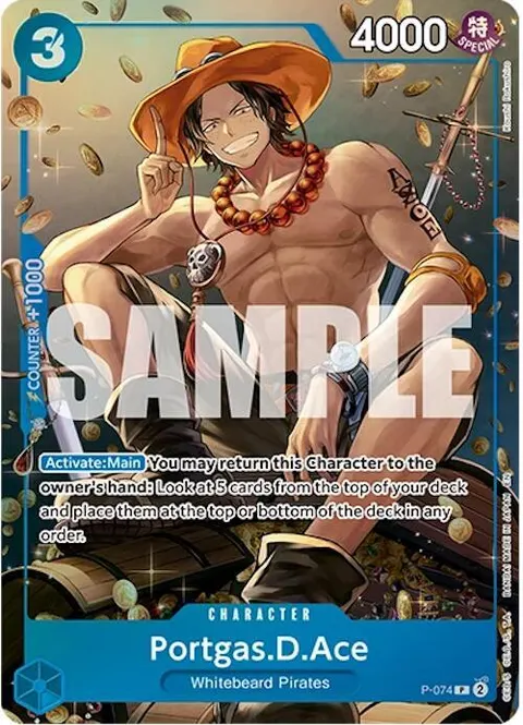 One Piece Promotion Cards printing