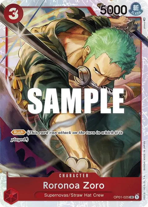 One Piece Promotion Cards printing