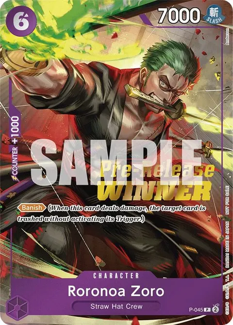 One Piece Promotion Cards printing