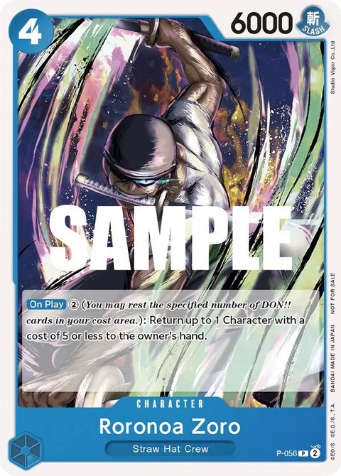 One Piece Promotion Cards printing
