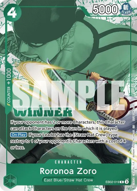 One Piece Promotion Cards printing