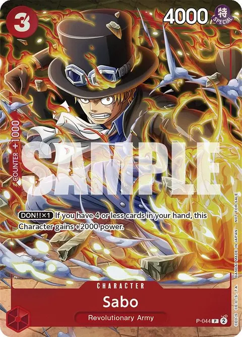 One Piece Promotion Cards printing