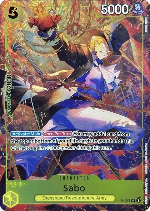 One Piece Promotion Cards printing