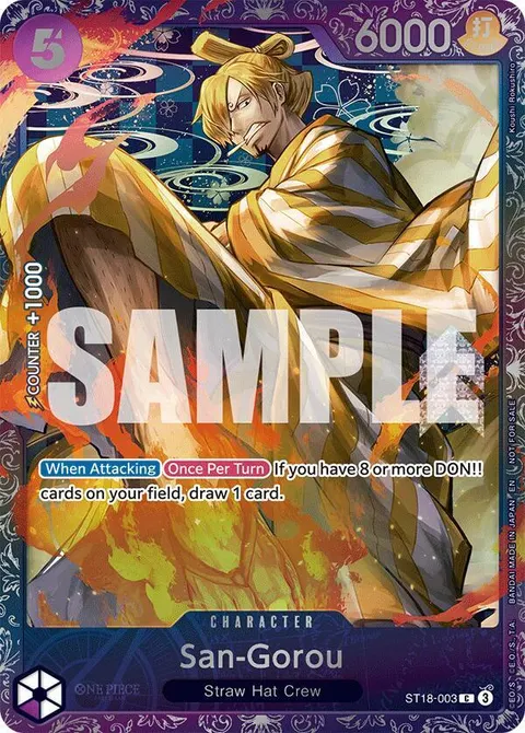 One Piece Promotion Cards printing