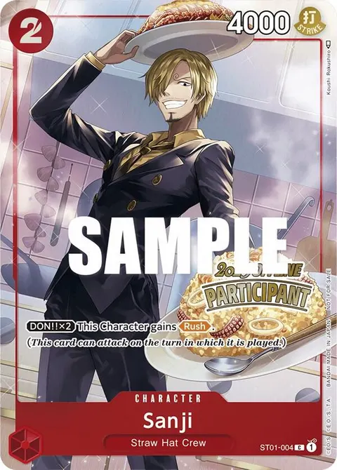 One Piece Promotion Cards printing