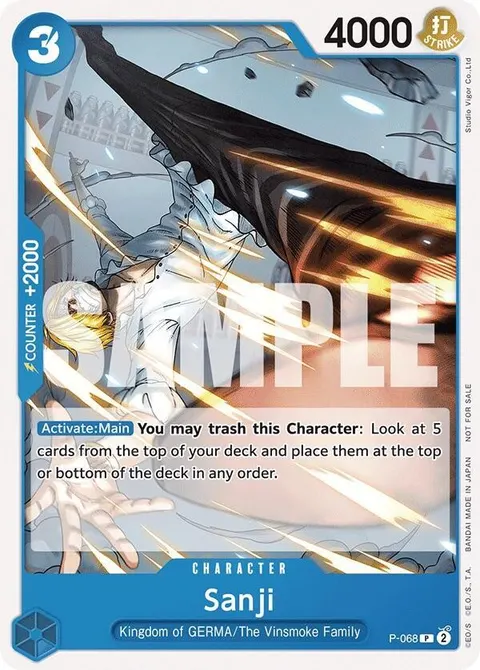 One Piece Promotion Cards printing
