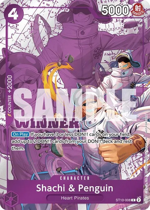 One Piece Promotion Cards printing
