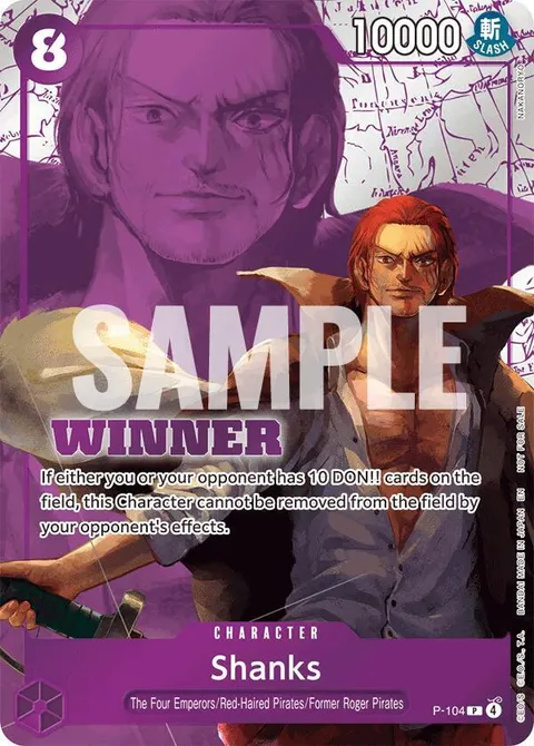 One Piece Promotion Cards printing