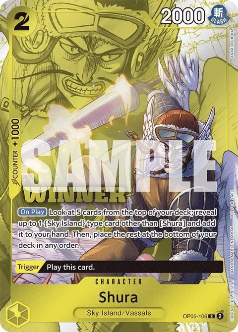 One Piece Promotion Cards printing