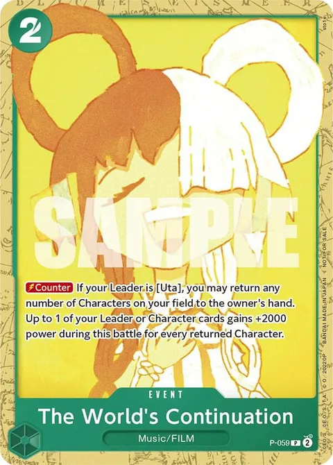 One Piece Promotion Cards printing