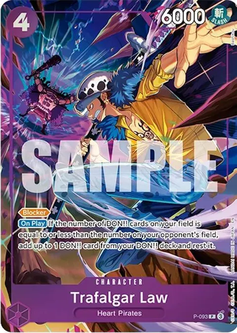One Piece Promotion Cards printing
