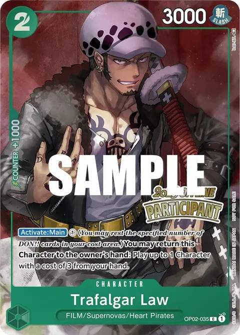 One Piece Promotion Cards printing
