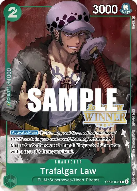 One Piece Promotion Cards printing