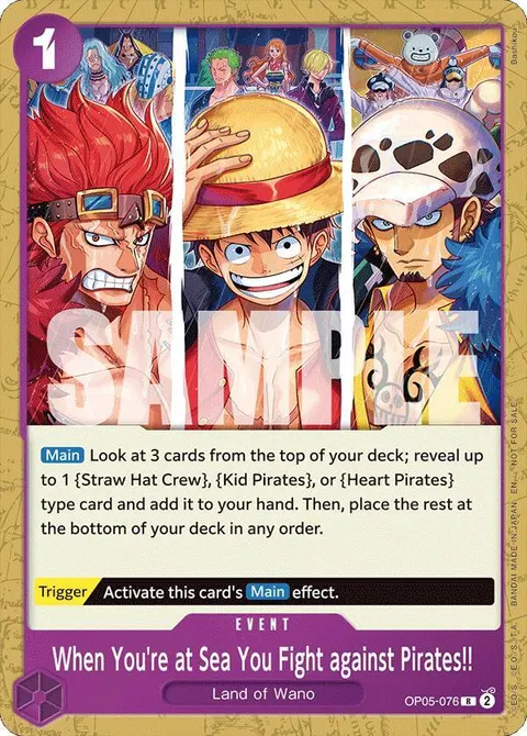 One Piece Promotion Cards printing