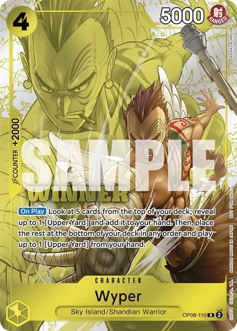 One Piece Promotion Cards printing