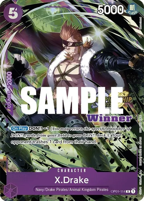 One Piece Promotion Cards printing